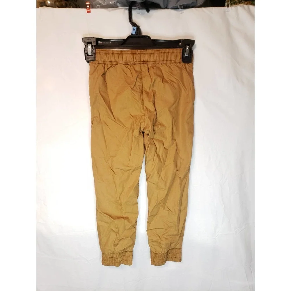 Carter's kids 5/5A drawstring waistband brown pants. Euc.